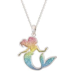 14k Disney Little Mermaid Ariel Necklace